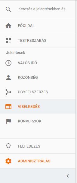 Google Analytics további statisztikák