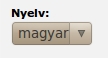 nyelvválasztó gomb