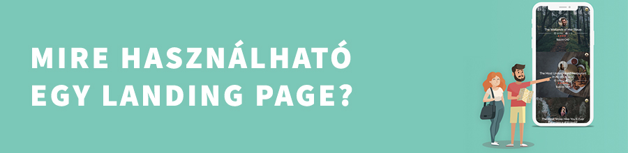 Mire használható egy landing page?