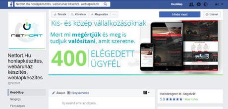 Ingyen készítjük el facebook fiókját, ha most rendel honlapot!