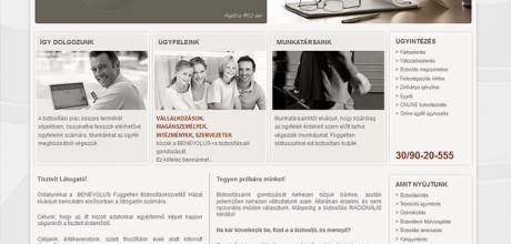 benevolus.hu weboldal készítés