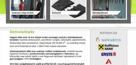 www.egoflex.hu három nyelvű weboldal tervezése