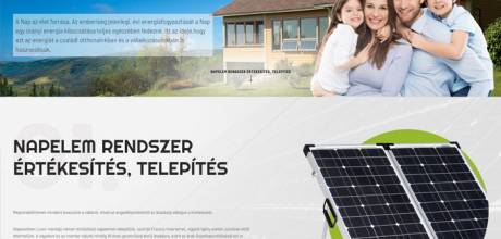 Gaenergy.hu - Green Apple Energy Kft. napelemes rendszerek - reszponzív honlapkészítés