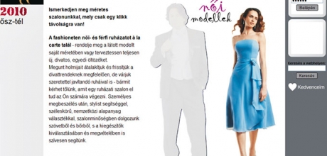 Honlapkészítés, weboldal programozás: fashionet.hu