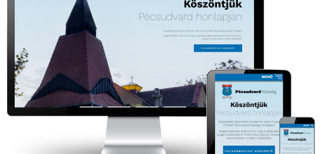 Pécsudvard.hu - Pécsudvard település honlapja - reszponzív honlapkészítés