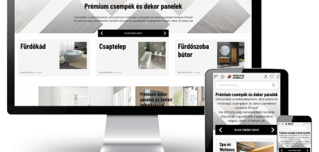 www.premiumdekorburkolat.hu - Prémium csempék és dekor panelek - reszponzív webáruház készítés