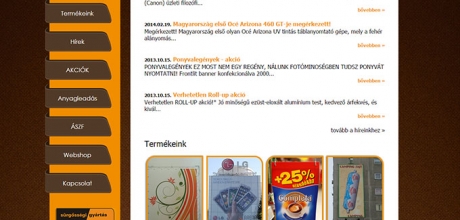 printprodukcio.hu re-design
