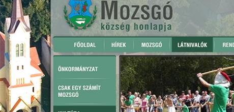 Mozsgó Község honlapja