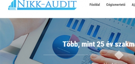 Nikkaudit.hu kkv weboldal készítés