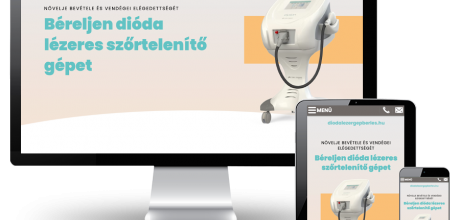 Diodalezergepberles.hu - Elysion Pro dióda lézeres szőrtelenítő gép bérlés - reszponzív honlapkészítés