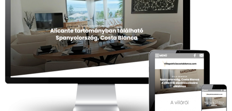 Villapatriciacostablanca.com - Villa Patricia Benissa Costa Blanca, spanyol szállás - reszponzív weboldal készítés