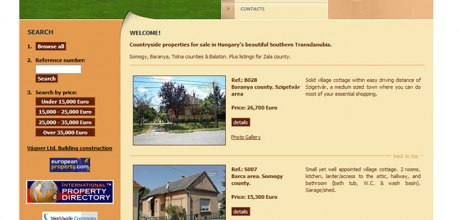 Rural Hungary - ingatlanközvetítő