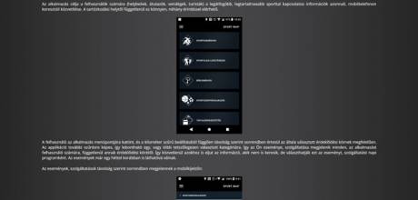 Sportmap.hu - Az applikáció reszponzív honlapjának elkészítése