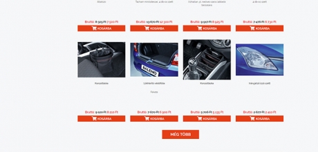 Webshop.suzukiszigetvar.hu webáruház készítése