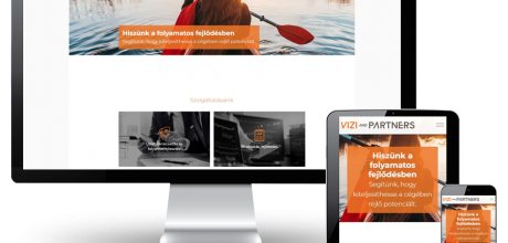 Viziandpartners.hu - Üzleti, marketing tanácsadás - reszponzív honlap készítés