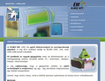 ÉLMEZ Élelmiszeripari és Mezőgazdasági Gépgyártó Kft. - Pécs