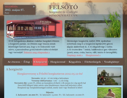 Felsoto.hu weboldal megújítás (re-design)