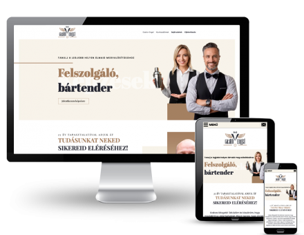 Gastroengel.ch - Gastro-Engel felszolgáló, bártender oktatóközpont - reszponzív weboldal készítés