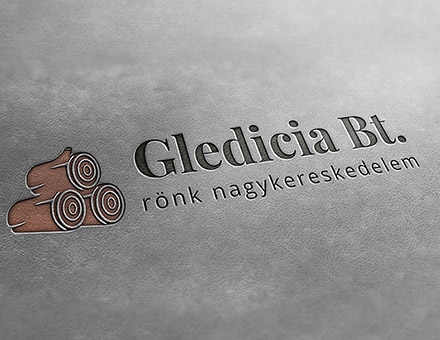 Gledicia Bt. logó tervezése
