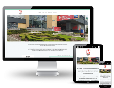 Erzsebetaruhaz.hu - Erzsébet Áruház, Pesterzsébet - Reszponzív weboldal készítés
