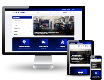 Multipeg.com - MultiPEG tárolástechika - reszponzív webáruház készítés