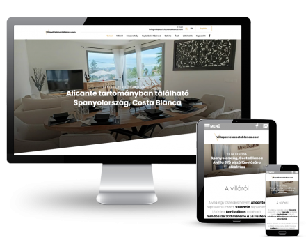 Villapatriciacostablanca.com - Villa Patricia Benissa Costa Blanca, spanyol szállás - reszponzív weboldal készítés