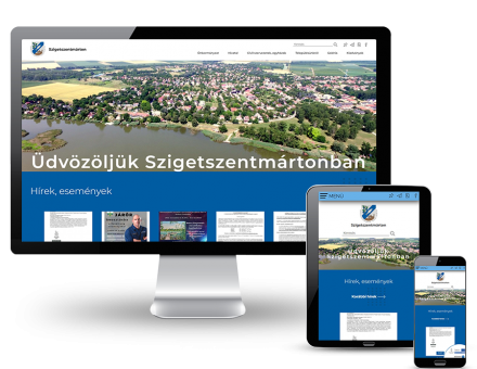 Szigetszentmarton.hu - Szigetszentmárton hivatalos honlapja - reszponzív honlapkészítés