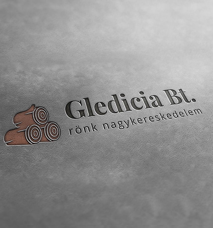 Gledicia Bt. logó tervezése