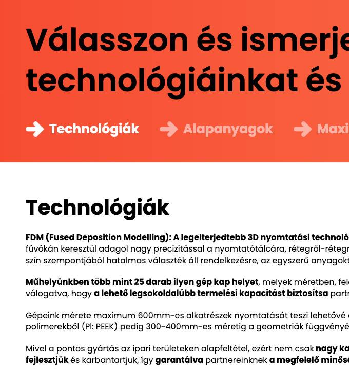 3dprintbt.hu weboldalkészítés a Demján Sándor Program pályázat keretében