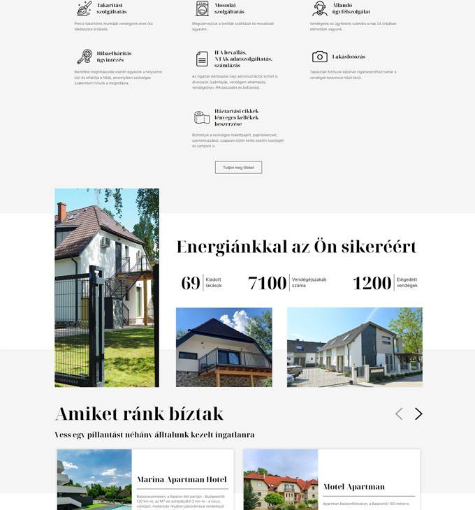 Balatoniapartmanuzemeltetes.hu - Balatoni apartman üzemeltetés, nyaralók hasznosítása - reszponzív honlapkészítés