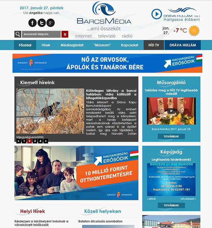 Barcsihirek.hu Barcsihirek.hu