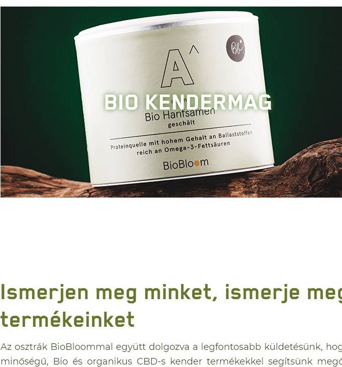 Best-life.hu - Bio, organikus kender termékek, bio cbd olaj, bio cbd kender - reszponzív webáruház készítés