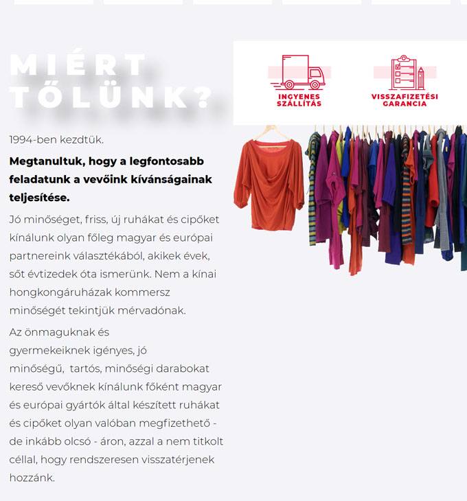 Deltafashion.hu - Divatos férfi, női, gyerek ruházat - reszponzív webáruház készítés