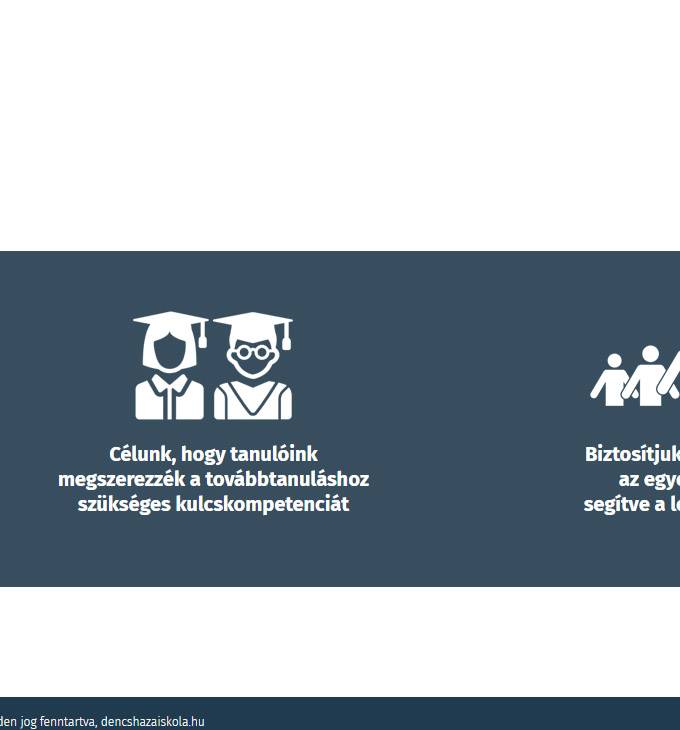 Dencshazaiskola.hu - Dencsháza Általános Iskola - reszponzív honlapkészítés