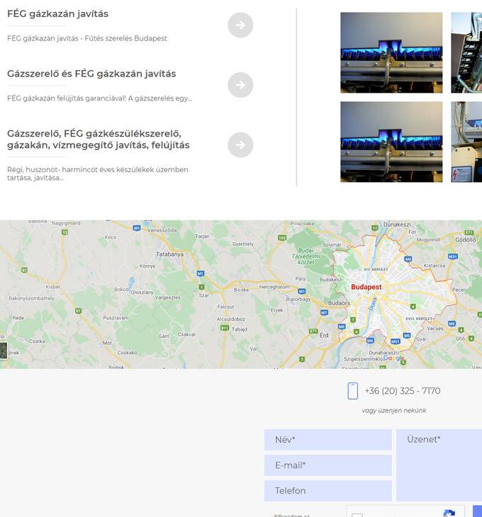 Gazszerelesbudapest.hu - Gázszerelő Budapest, Fég gázkészülék szerelő, javítás - reszponzív honlapkészítés