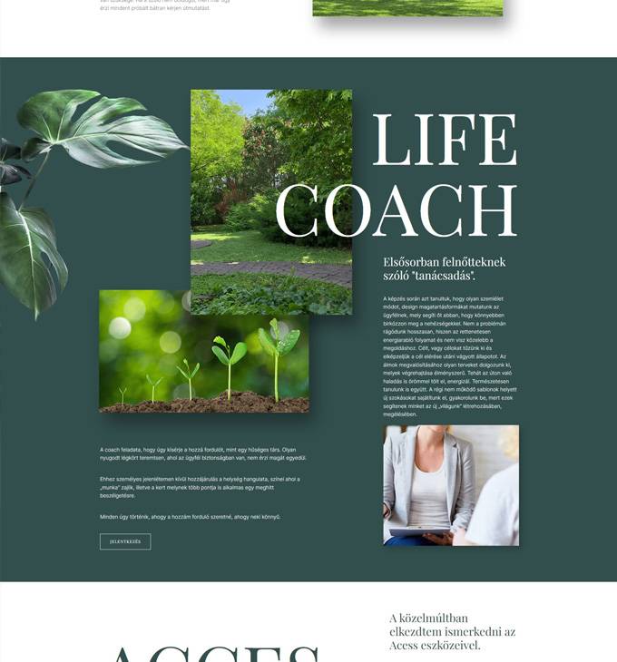 Gyerekcoach.com - Life coach, gyermek coach, tanácsadási szolgáltatások - reszponzív honlapkészítés