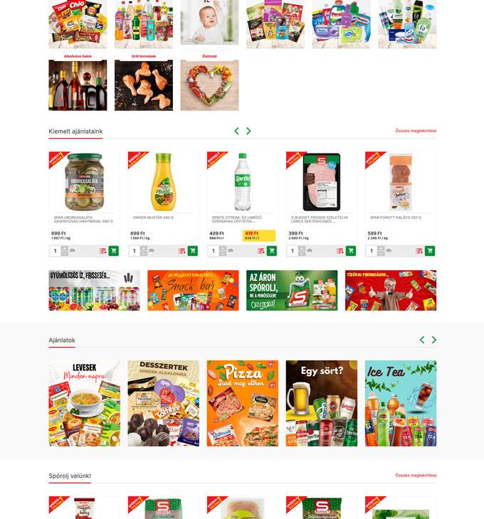 Hazaimarket.hu - Ceglédi webáruház - reszponzív webshop készítés