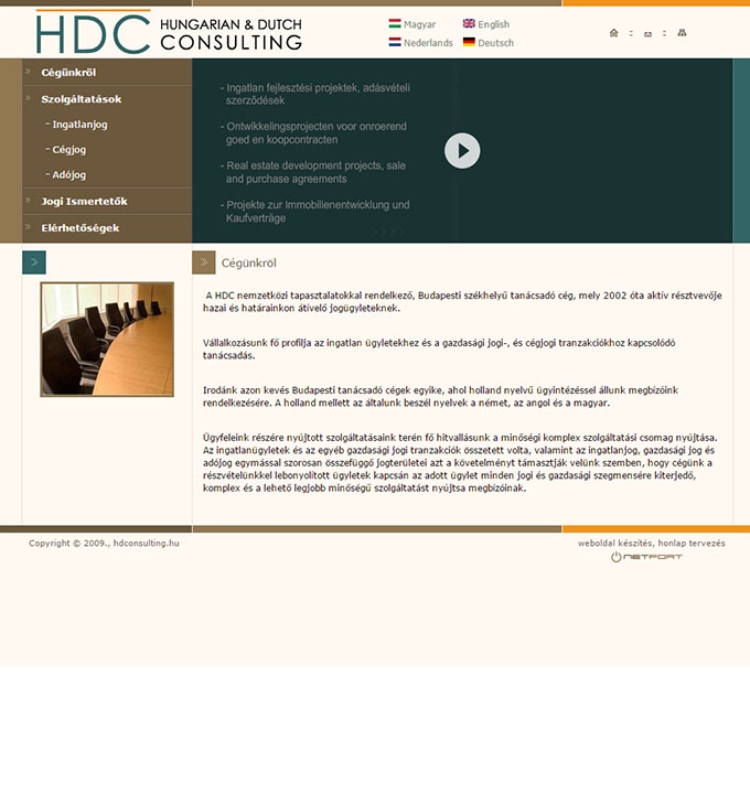 hdconsulting.hu re-design