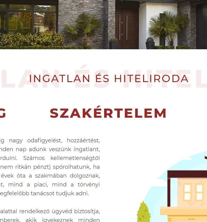 Kardaingatlan.hu - Karda Ingatlan és Hiteliroda - reszponzív honlapkészítés