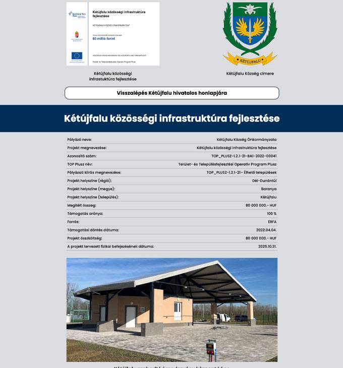 Ketujfalu-rendezvenykozpont.hu - Akadálymentes reszponzív honlapkészítés