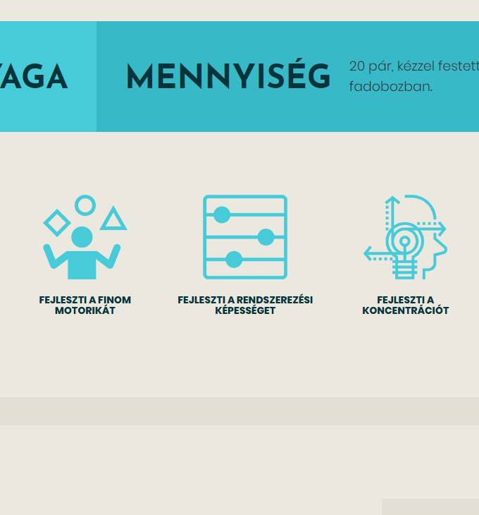 Kreativkavics.hu - készségfejlesztő társasjáték gyerekeknek - reszponzív webáruház készítés