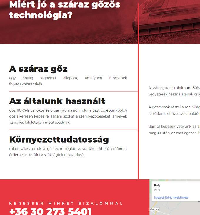 Mobilgoztisztitas.hu - Mobilgőztisztítás gyorsan, bárhol - reszponzív honlapkészítés