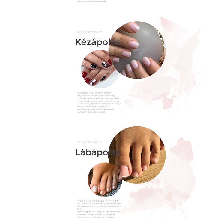 Nailfashion.hu - Manikűr és pedikűr Gárdonyban Nail Fashion - reszponzív honlapkészítés