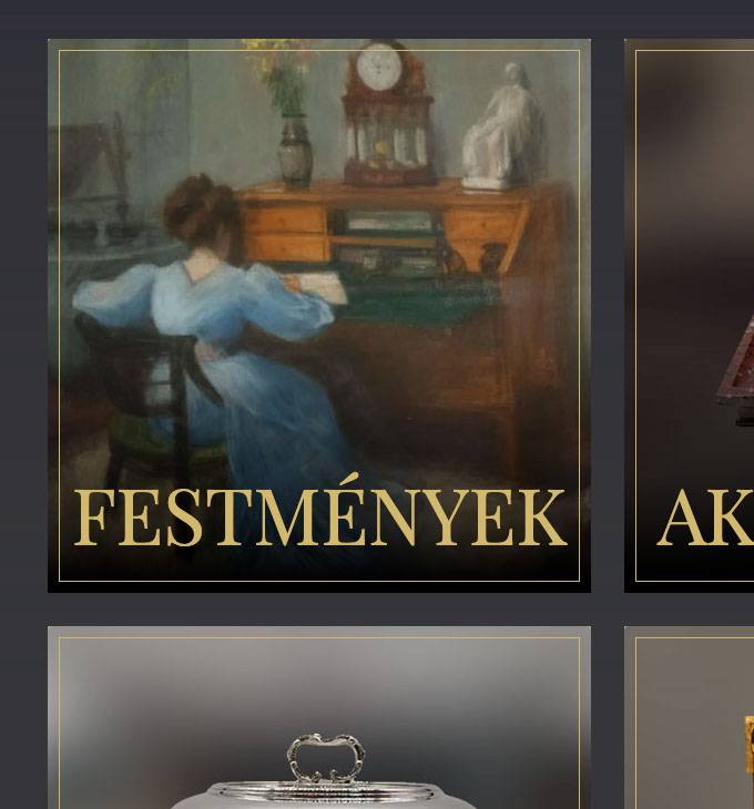 Nautilusantikwebshop.hu - Modern és antik művészetek webáruháza - reszponzív webáruház készítés