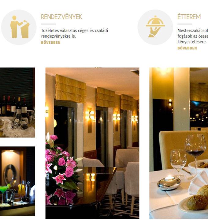 Nebro.hu budapesti étterem - reszponzív honlapkészítés