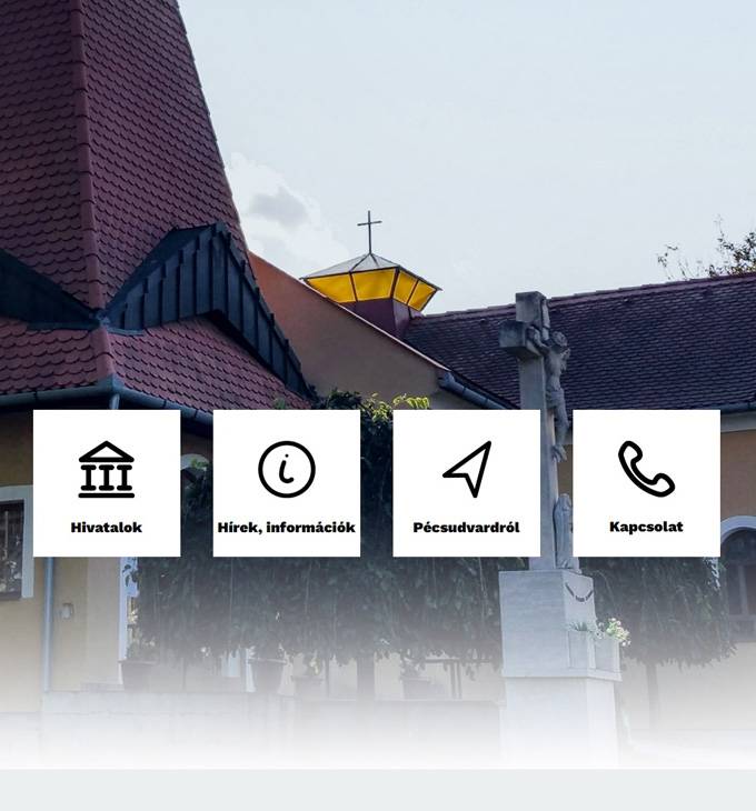 Pécsudvard.hu - Pécsudvard település honlapja - reszponzív honlapkészítés