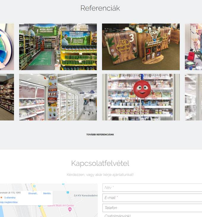 Printprodukcio.hu - Nyomdai termékek - reszponzív honlapkészítés