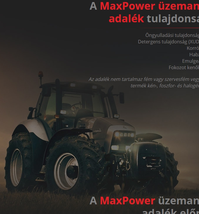 Maxpower300.hu reszponzív weboldal készítése