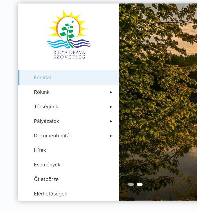Rinydrava.hu - Rinya-Dráva Szövetség - reszponzív honlapkészítés