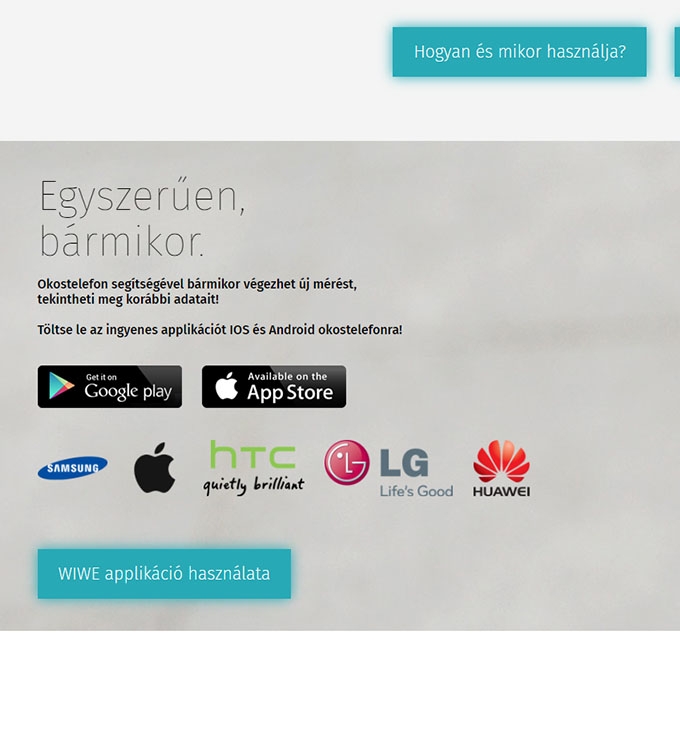 Sanatory.hu egészségfigyelő eszközt forgalmazó mobil barát webshopot fejlesztettünk